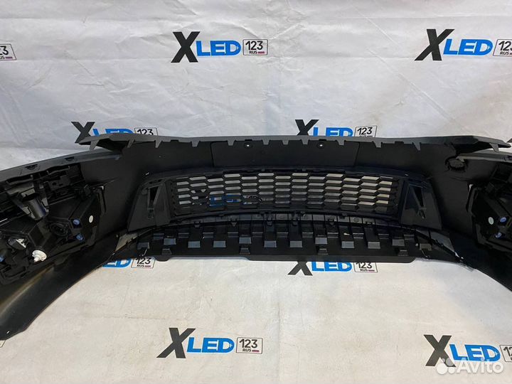 Бампер передний Skoda Octavia A7 RS 13-17 в сборе