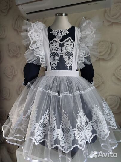 Школьный фартук 122, 128, 134