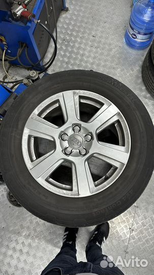 Диски для audi Q5, на r 17 с летней резиной б/у