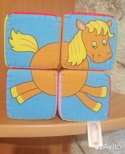 Мягкие кубики Baby Go. Игрушки