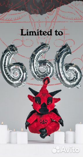 Мягкая Игрушка Killstar Dark Lord Blood Бафомет