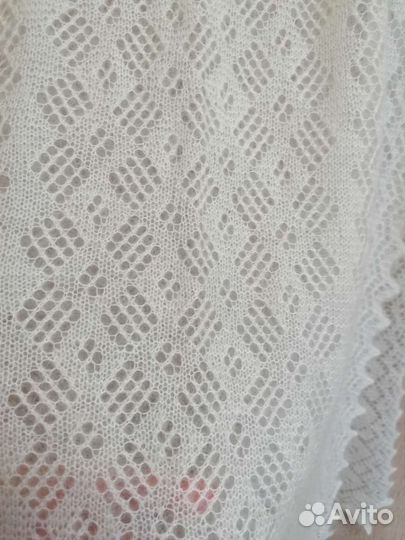 Оренбургский пуховый палантин