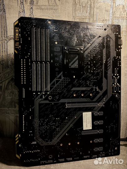 Материнская плата с процессором