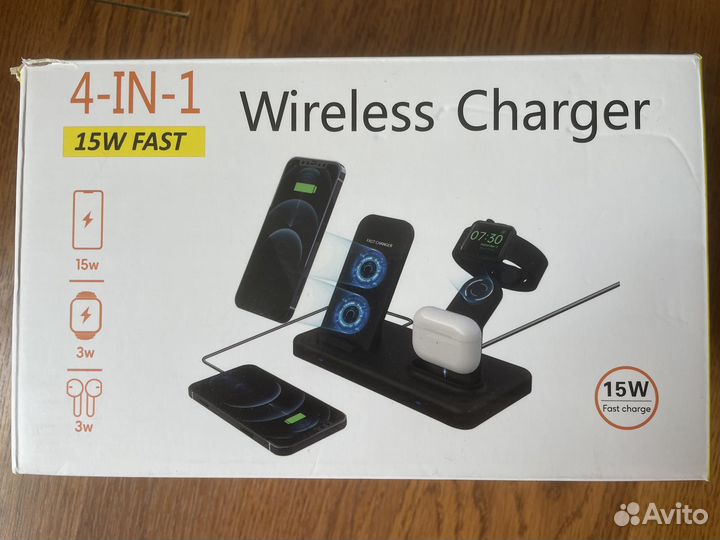 Зарядная станция для iPhone 4 в1