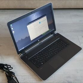 Ноутбук Hp с экраном 17.3" (i7/8/GeForce840)