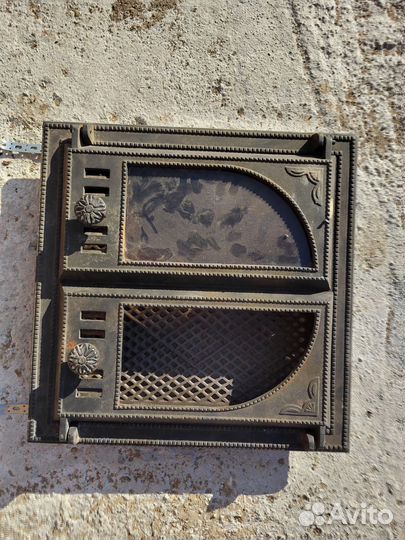 Дверка каминная 401 SVT со стеклом