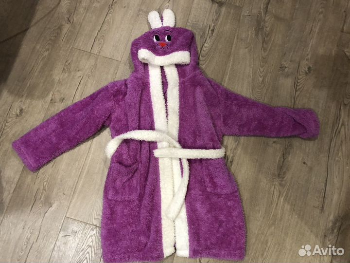 Детский махровый халат