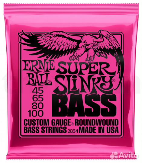 Ernie ball 2834 super slinky - (45-65-80-100)