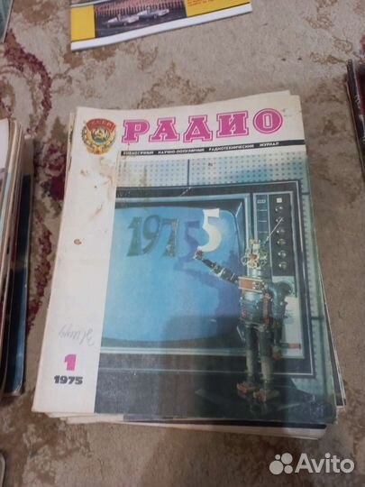 Журналы СССР Огонёк Радио За рулём