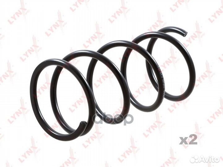 Пружина ходовой части перед прав/лев toyota