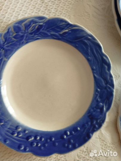 Тарелка фарфоровая 6штук