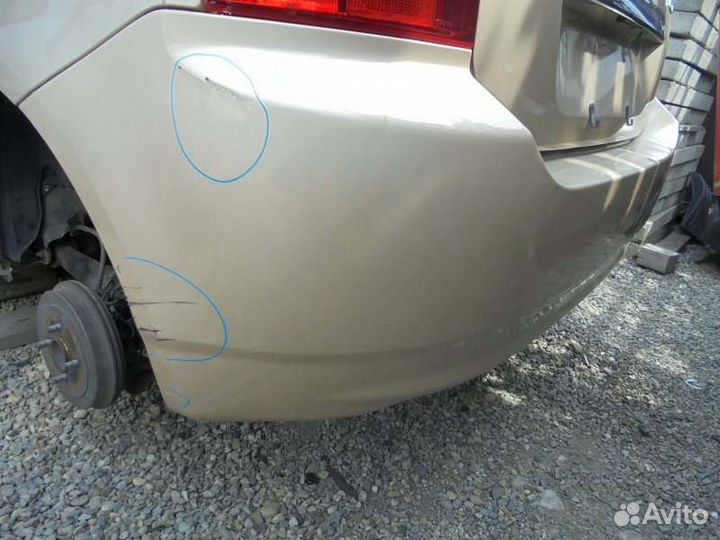 Бампер задний Toyota Allex NZE121 1NZ-FE 2001/07