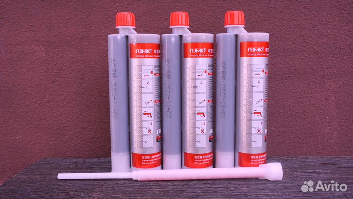 Анкер химический njmkt 390 клеевой двухкомпонентны
