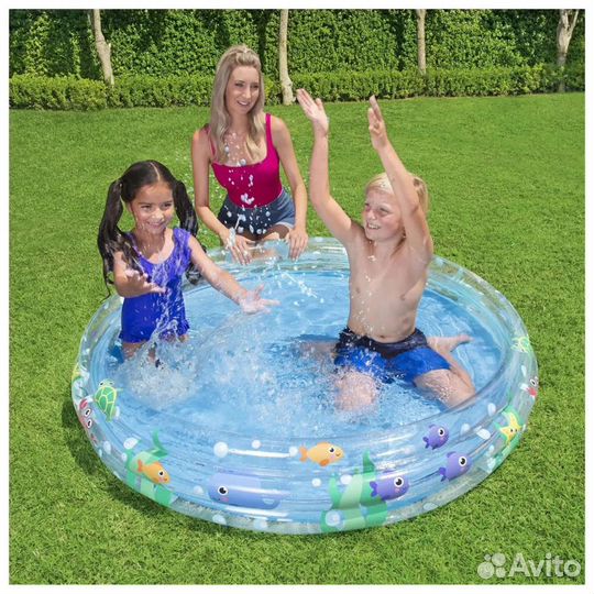 Новый детский надувной бассейн