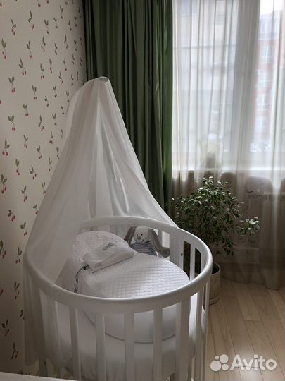 Кроватка детская ellipsebed 7 в 1
