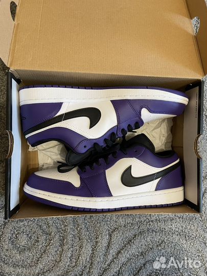 Air jordan 1 low purple