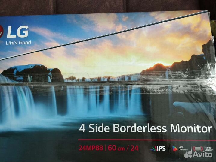 Монитор для компьютера LG 24mp88hv-S