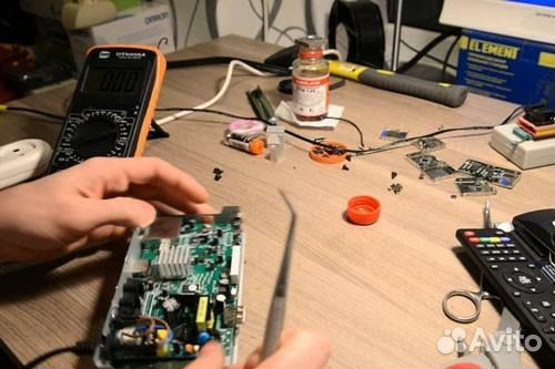 Ремонт цифровых приставок и аккумуляторов