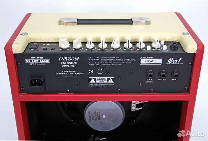 Cort CM30R-EU-DR CM Series Гитарный комбоусилитель