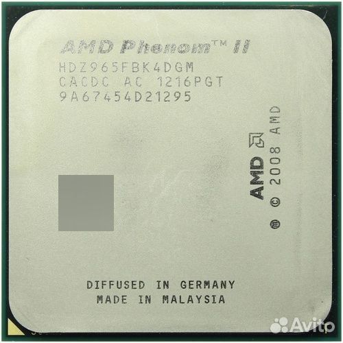 Процессор AMD Phenom II X4 965 (HDZ965FBK4DGM) бу