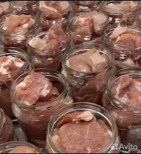 Тушëнка из свинины