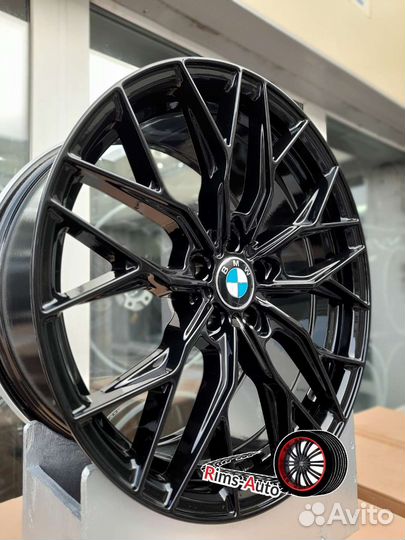 Разноширокие диски на BMW G-серии r19 5x112 чёрный