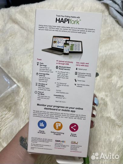 Умная вилка Hapifork для похудения