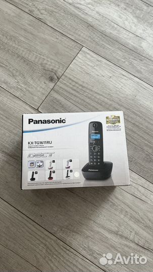 Телефон беспроводной Panasonic Kx-tg1611ru