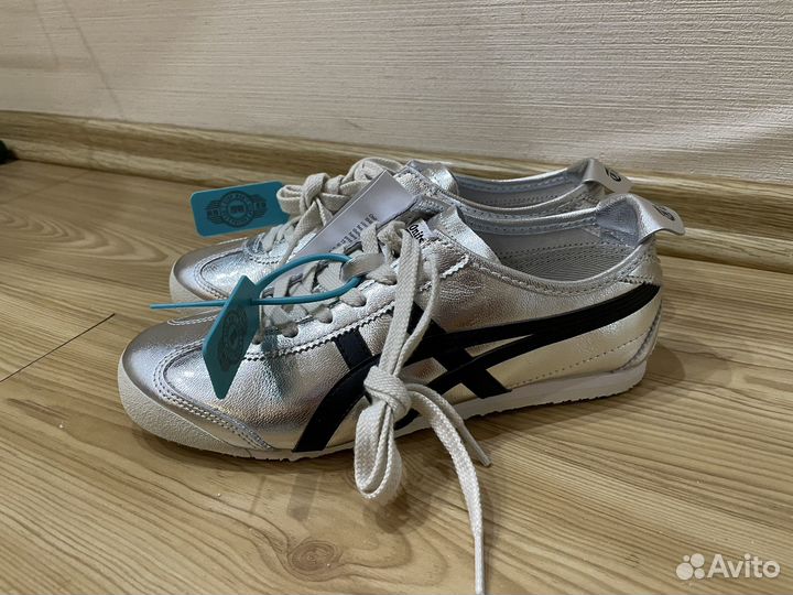 Onitsuka tiger mexico 66 серебряные