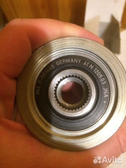 Оригинальная обгонная муфта генератора