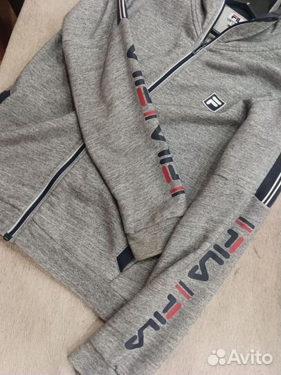 Кофта на молнии с капюшоном Fila подростковая