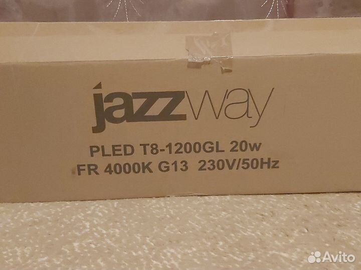 Лампа pled T8-1200GL 20w frost 4000K 230V/50Hz