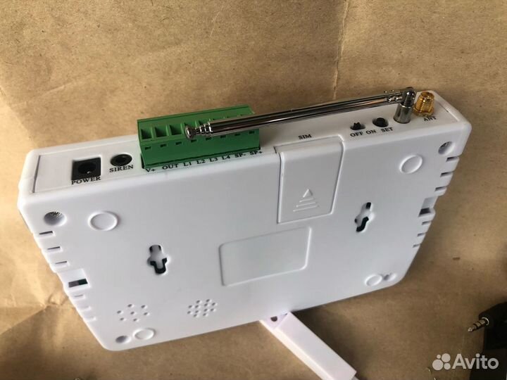 Охранная система для гаража (сигнализация GSM)