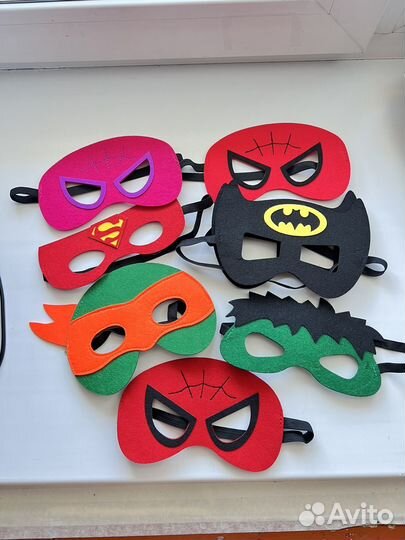 Маска из фетра