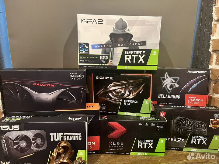 Видеокарты RTX/GTX/RX обмен/выкyп