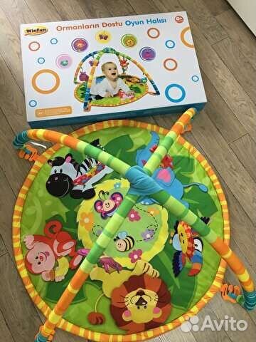 Детский игровой коврик складной