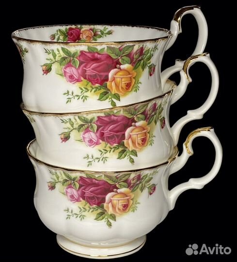 Чайная пара, кружка.Royal Albert.Old Country Roses