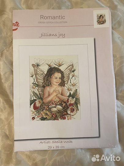 Остатки от набора для вышивания Lanarte