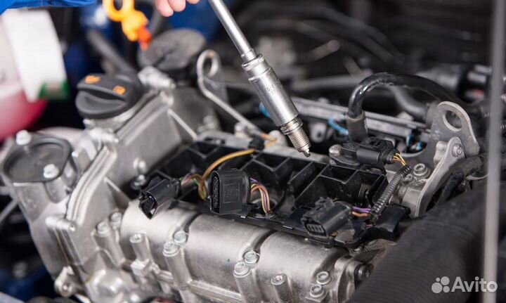 Замена бенз. двс Audi A4 2011-2015