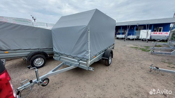 Прицеп для техники с тентом аэро 150 см 817712.022