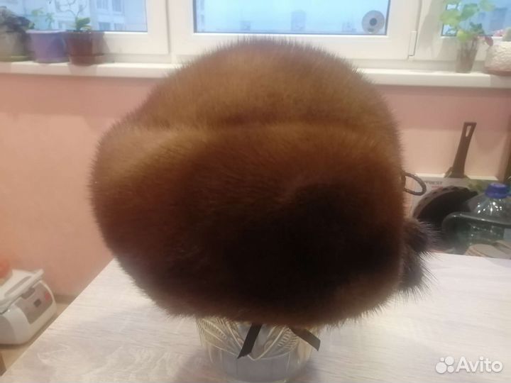 Шапка норковая женская