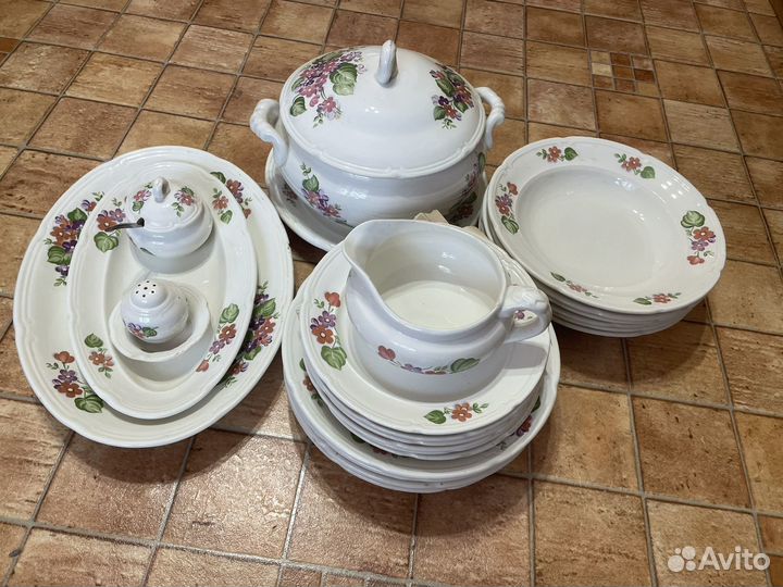 Набор столовой посуды СССР