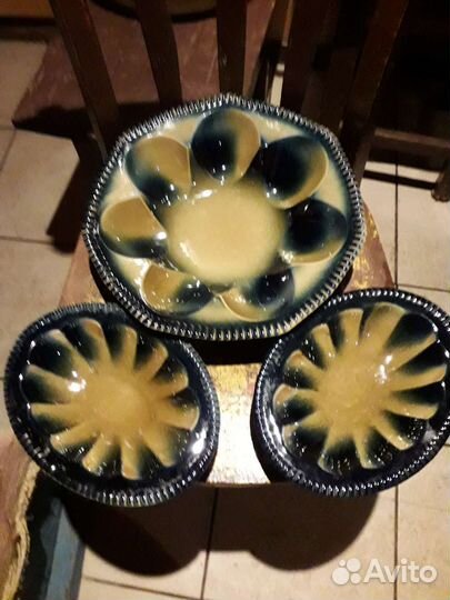 Ваза для фруктов СССР керамика