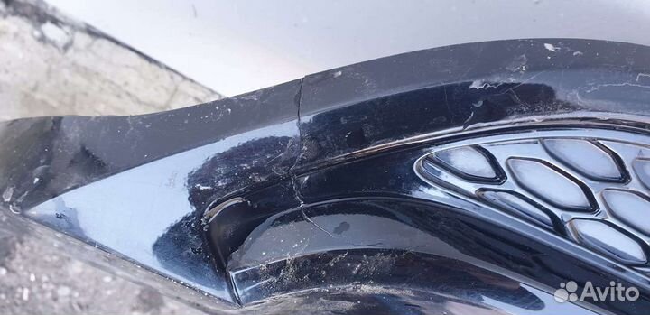 Накладка заднего бампера kia cerato 4 с бампером