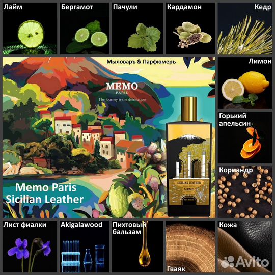 Мужские духи ручной работы, в ассортименте