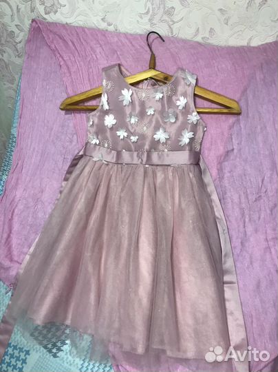 Платье для девочки праздничное 122