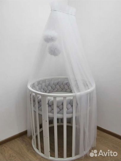 Балдахин в детскую кроватку