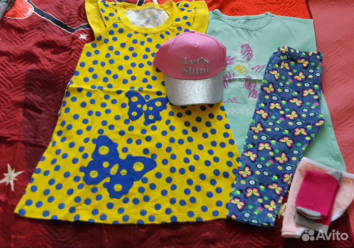 Одежда для девочки на лето р.134-146