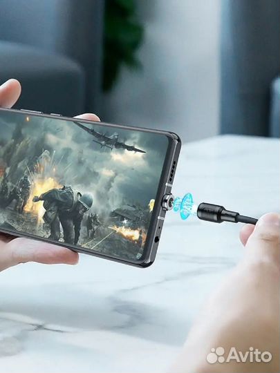 Кабель зарядный магнитный Hoco X52 Type-C