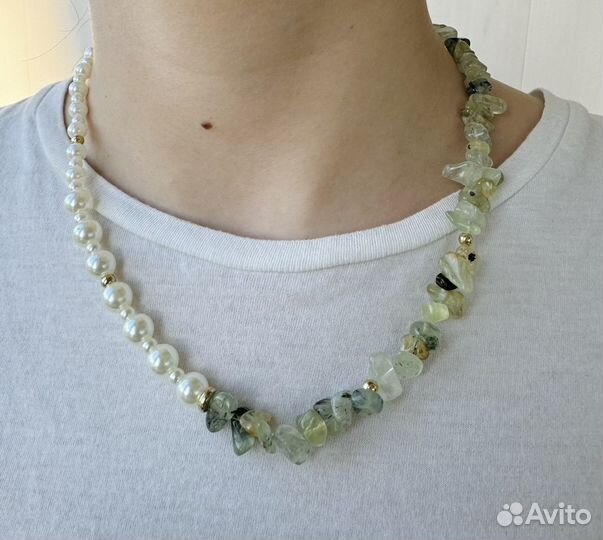 Чокер из натуральных камней